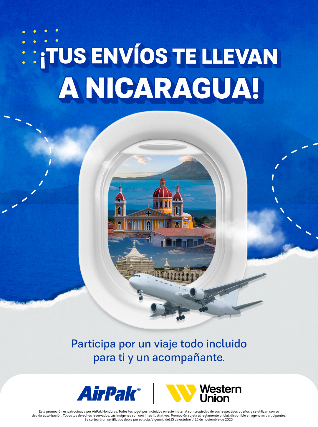 Tus Envios te llevan a Nicaragua